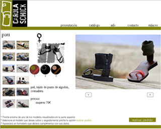 Carola Schick estrena web